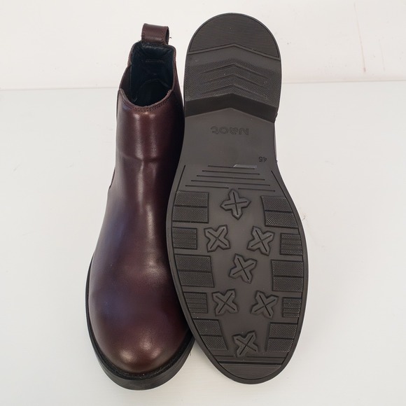 Naot Washington Chelsea Boots Men US 12 Burgundy Brown Leather - Picture 8 of 12